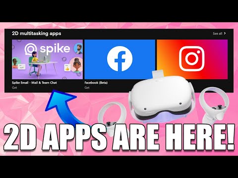 NEW 2D Oculus Quest Apps Officially HERE! (All Apps)