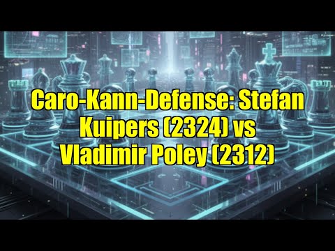 Caro-Kann-Defense: Stefan Kuipers (2324) vs Vladimir Poley (2312)
