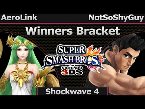 Shockwave 4 Smash 3DS - AeroLink (Palutena) vs TheNotSoShyGuy (Little Mac) - Winners Bracket