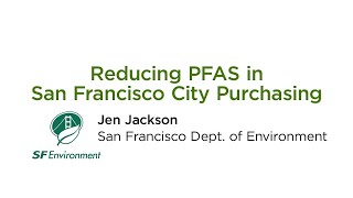 Jen Jackson: GSP's Interactive Workshop on PFAS - October 2020