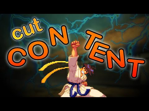 The Cut Content of Street Fighter III