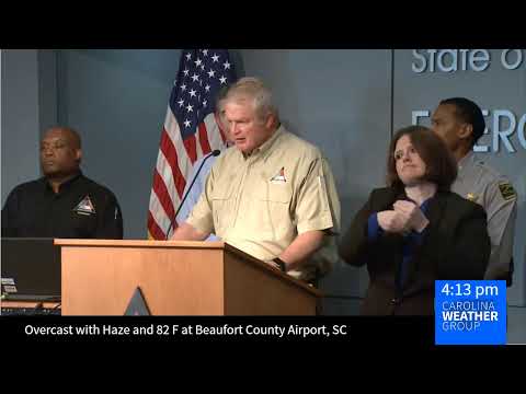 North Carolina Governor Roy Cooper updates on preparations for Hurricane Dorian