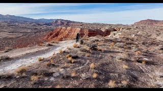 Bearclaw Poppy and Stucki Loop singletrack trails, St. George Ut area. Kodak Moments for views! Great trail system.