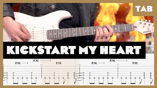 Kickstart My Heart Motley Crue Cover | Guitar Tab | Lesson | Tutorial | Donner DST-152W