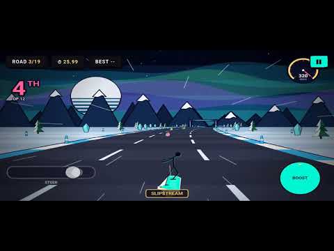 Neon Rider Hover Race video thumbnail