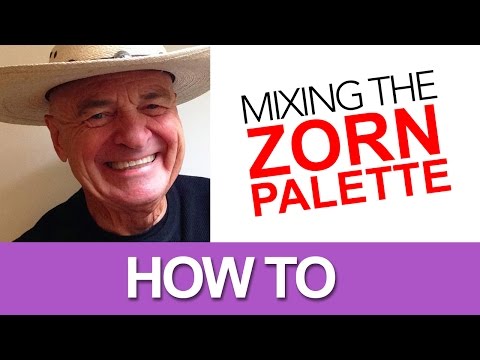 Mixing the Zorn Palette
