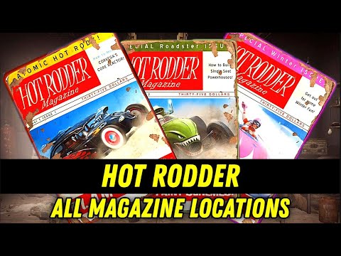 Hot Rodder - All Magazine Locations (Full Guide) | Fallout 4