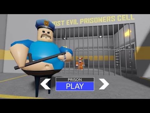 Roblox Barry’s Prison Run Story Obby EASY MODE - Walkthrough and all boss