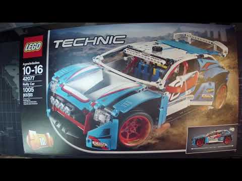 Lego 42077 Rally Car Build Time Lapse