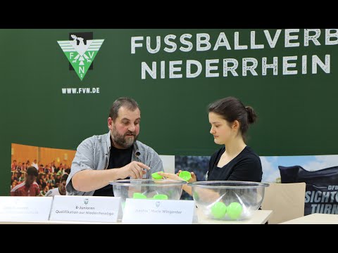 Auslosung (Teil 2) Niederrheinliga-Quali-Gruppen 2020/2021 im FVN-Jugendfußball am 8.7.2020