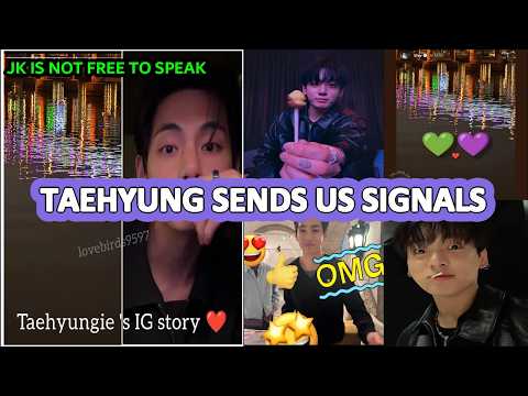 TAEHYUNG CAME BACK WITH PHOTOS 💕 JUNGKOOK DELETED HIS LIVE FOR BEING TOO HONEST 😱