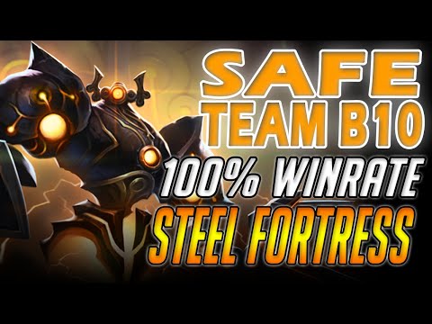 100% SAFE Steel Fortress B10 Team | Summoners War
