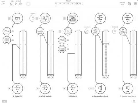 IOS Music Practice Project, No.3 Op.1: Path of the circuits
