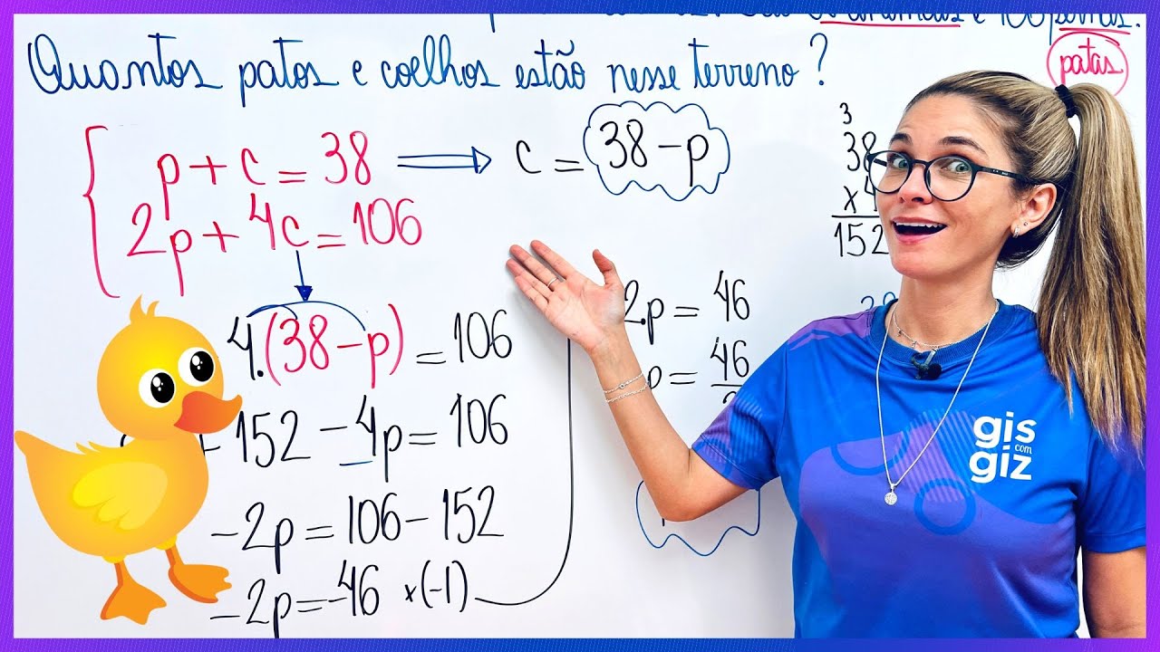 SISTEMA DE EQUAÇÕES DO 1º GRAU - EXERCÍCIOS