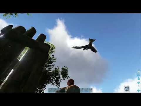 ARK: Survival Evolved - The Island - Defending Against Ichthyornis (Day 111)