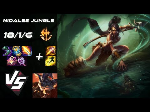 JUNGLE Nidalee vs Rumble - EU Grandmaster Patch 14.13
