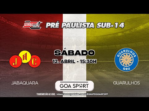 (JOGO COMPLETO) SUB-14/ JABAQUARA 1 X 1 AD GUARULHOS - 3ªRODADA - PRÉ PAULISTÃO 2025