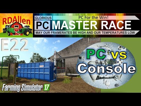 PC vs Console FS17 Drumard Farm E22 - PC for the Win