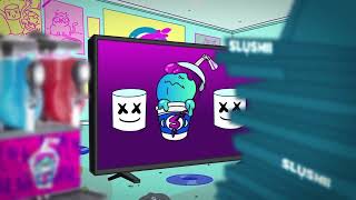 Slushii ft. Marshmello - There x2 (Official Lyric Music Video)
