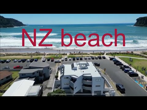 Unveiling the Untouched Beauty: Whangamata Beach 2022 in 4K