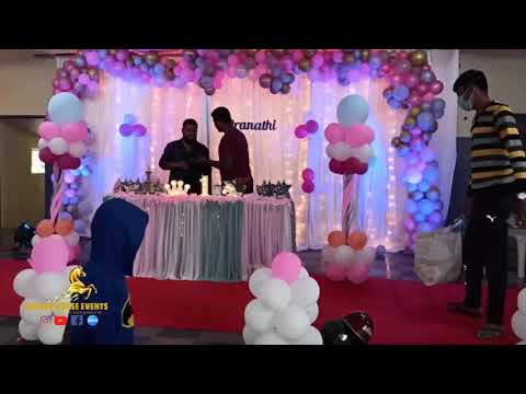 Birthday bash of Baby Pranathi