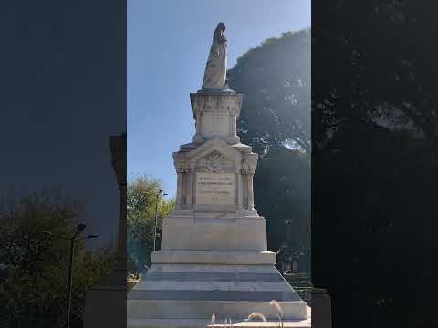 Parque Florentino Ameghino. Fue un cementerio.