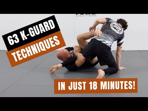 63 K-Guard Techniques In Just 18 Minutes by Jason Scully (BJJ / Grappling)