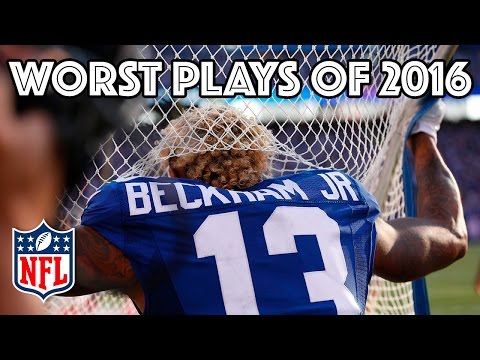 Worst Plays of the 2016 Season | NFL Highlights