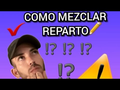 Como mezclar reparto a otro nivel💪👍💥🔥🔥@Adrianel02-z8x