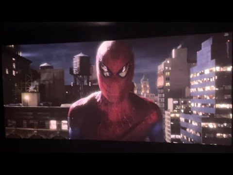 The amazing Spider-Man 2012 rerelease crane scene theater reaction