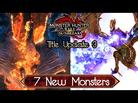 MH Sunbreak Title Update 3 lookin FIRE!🔥