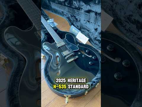 2025 Heritage H-535 Standard - Ebony Black image 26