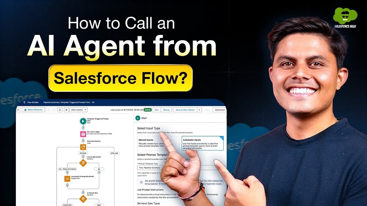 How to Call an AI Agent from Salesforce Flow? (Step-by-Step)
