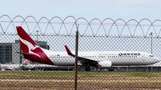 Qantas 737-838 VH-XZK, QF153 2.03pm takeoff MEL to AKL, 20 November 2023