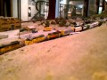 UP Centerbeam Bulkhead Flatcar Train SDSONS