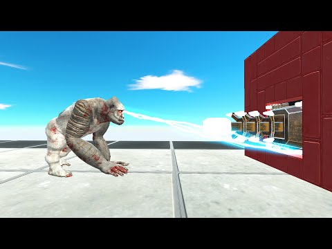 LIGHTING GUN VS EVERY UNIT | ANIMAL REVOLT BATTLE SIMULATOR