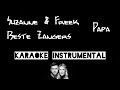 Suzan & Freek (beste zangers) - Papa [ Stef Bos ]     ,instrumental met tekst lyrics