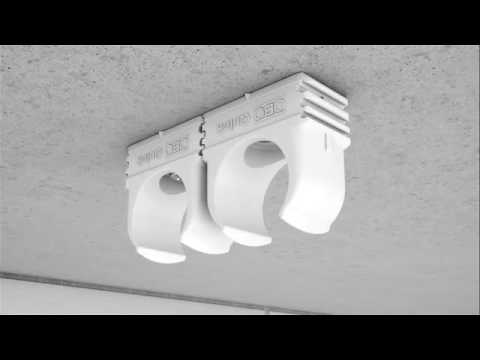 Mounting of Quick pipe system – OBO Bettermann