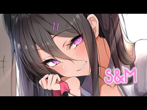 Nightcore - S&M (Lyrics)