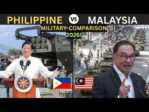 Philippines vs Malaysia Military Power 2026 | Philippines vs Malaysia