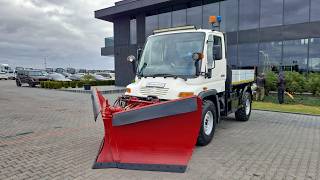 Универсален комунален камион Mercedes-Benz UNIMOG &nbsp;U300 / 4X4 / WYWROTKA 3 STRONNA / PŁUG / KOMUNALNY / HYD | Изображение 4 - Autoline