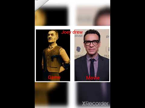 character changes for bendy and the ink machine movie