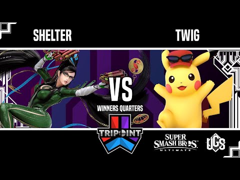 Tripoint Smash 163  -  Winners Quarters  -  Shelter(Bayonetta) Vs. twig(Pikachu)