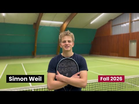 Simon Weil College Tennis Recruiting Video for Fall 2026 / UTR 10.63 / Former U18 State Finalist