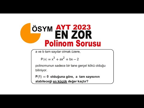 AYT 2023'ün En Zor Polinom Sorusu #ayt2023 #polinomlar