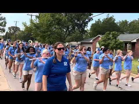 POW WOW 2022 Chandler Texas Brownsboro High School Band parade