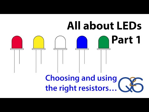 All about LEDs Part 1: Choosing the right Resistor