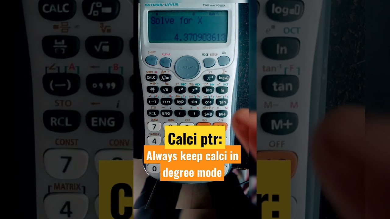 Calculator do's & don'ts for Mechanics #firstyearengineering #mechanics #shortsyoutubeindia