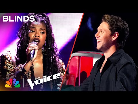 Tiana Goss' Beautiful Voice Shines on Samantha Sang's "Emotion" | The Voice Blind Auditions | NBC
