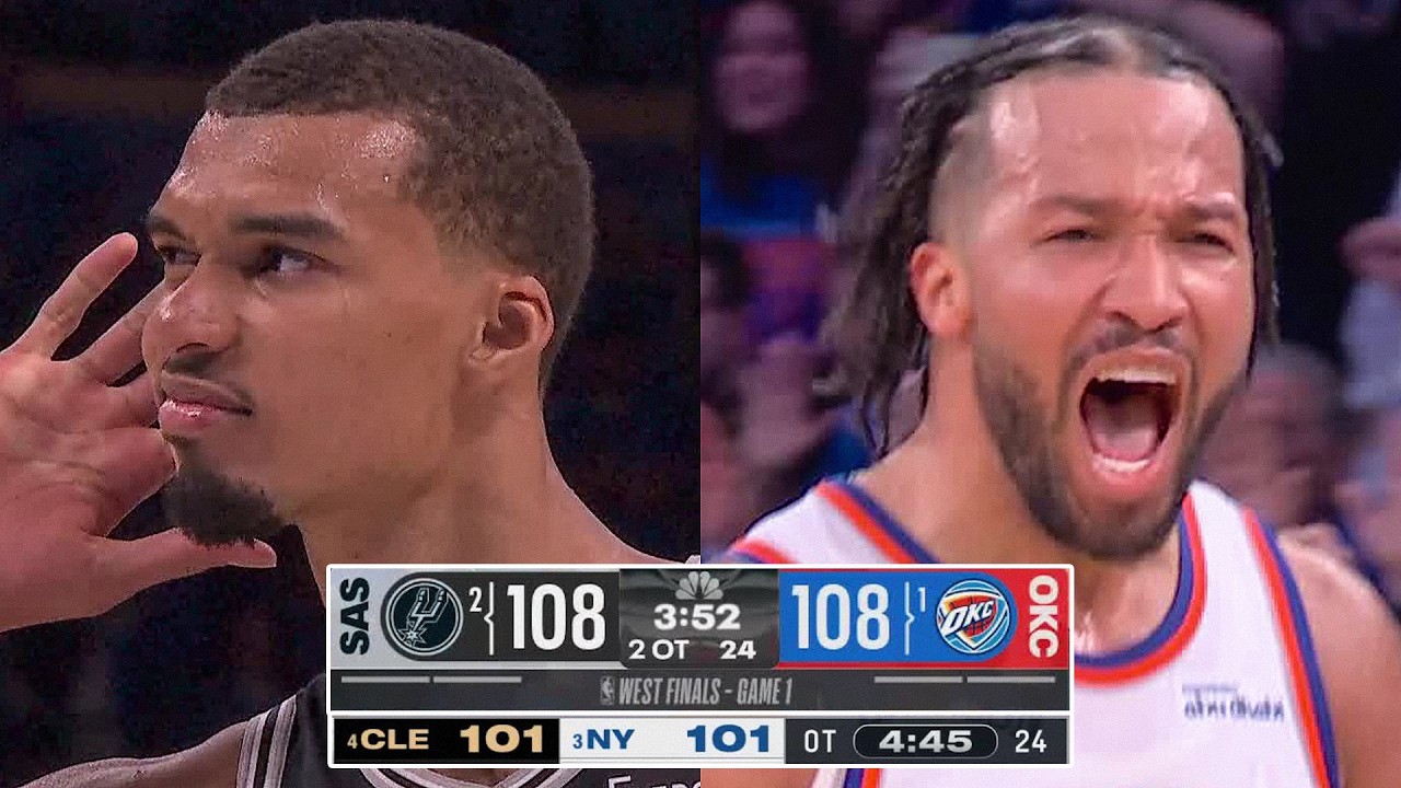 Both Conference Finals Openers Went to OT for the First Time Ever 🔥